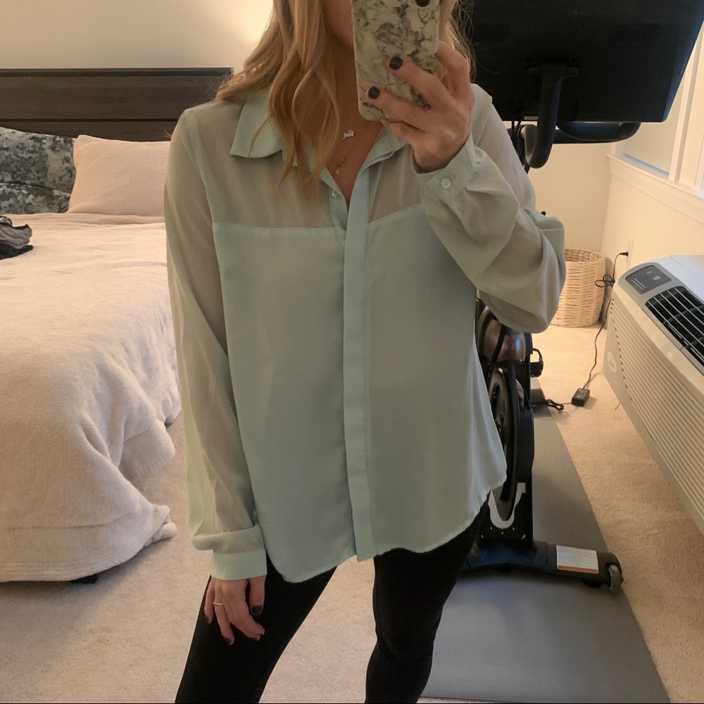 Forever 21 Button Up Blouse